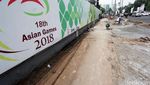 Trotoar Jalan Asia-Afrika Dipercantik