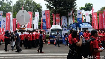 Ada tiga area yang dipilih kegiatan pengujian jaringan bersama ini, yaitu titik keberangkatan mudik, jalur mudik dan arus balik serta titik kedatangan mudik. Foto: detikINET/Ardhi Suryadhi