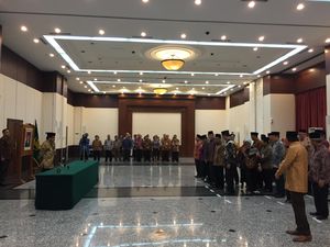 Lantik 26 Pejabat Baru, Sofyan Djalil Kembalikan Deputi Bidang Sarana Prasarana