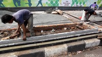 Saluran airnya juga diperbaiki.