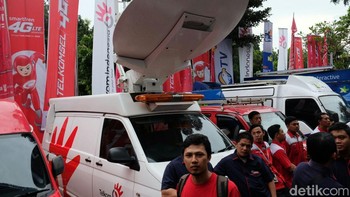 Hajatan ini untuk memastikan perfomansi jaringan setiap operator mampu melayani pelanggan dan memenuhi standar kualitas layanan yang ditetapkan selama bulan Ramadan dan Idul Fitri. Foto: detikINET/Ardhi Suryadhi