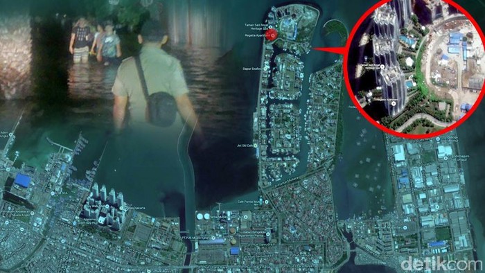 Tanggul Pantai Mutiara Jebol, Dinas Tata Air: Besok Akan Dipasang Sheet Pile