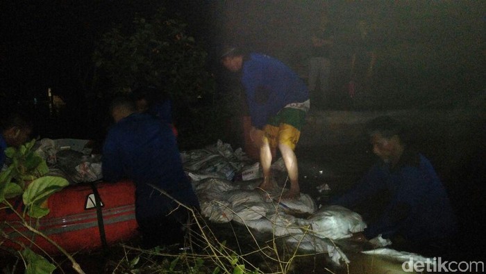 Letak dan Kondisi Tanggul Pantai Mutiara yang Jebol oleh Air Laut