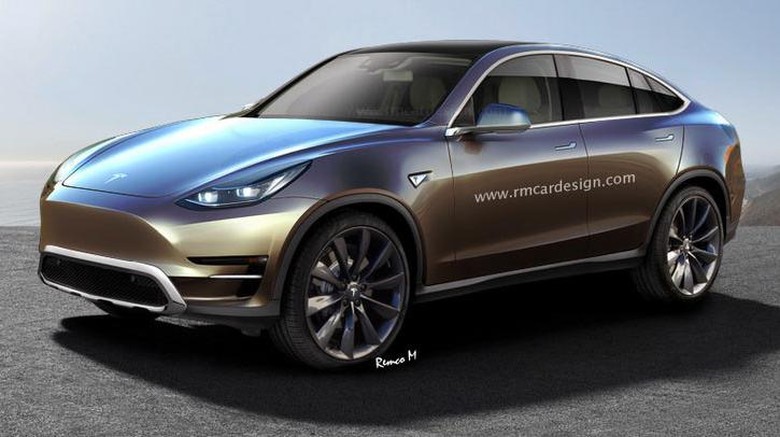 Inikah Desain Crossover Tesla Model Y?