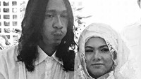 Aming dan Evelyn membuat publik terperangah saat menikah pada Sabtu (6/4/2016) lalu di Bandung. (Dok. Instagram)