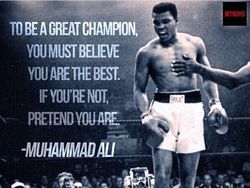 Meme Inspiratif Sang Juara Sejati, Muhammad Ali