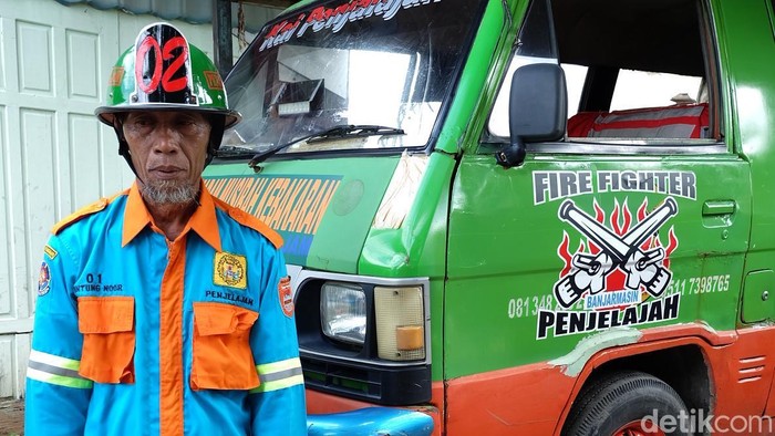 Semangat Kai Noor yang Tak Pernah Padam Menghadapi Si Jago Merah