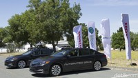 Honda percaya diri untuk memasarkan mobil otonom yang dapat berfungsi secara penuh pada 2020 mendatang. Foto: Honda Amerika
