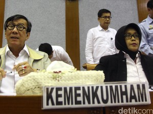 Rapat Soal Arcandra, Menkum HAM Dicecar Anggota Komisi III DPR