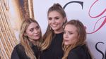 Kompak! Mary-Kate, Ashley dan Elizabeth Olsen Tampil Serba Hitam