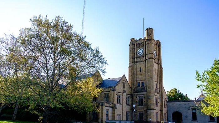 Salah satu sudut Universitas Melbourne.  Foto: Heru Handika