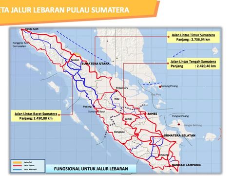 Begini Kesiapan Jalur Mudik di Sumatera