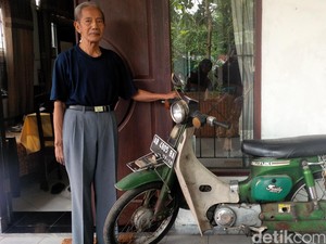 Mbah Hardjo, Motor Butut Seharga Rp 36 Juta, dan Kenangan Mantan Murid