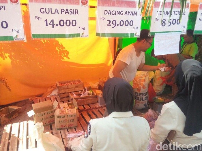 PD Pasar Jaya Jual Daging Sapi Rp 78.000/Kg, Bawang Merah Rp 23.000