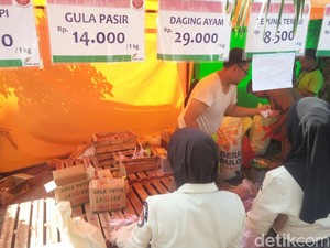 PD Pasar Jaya Jual Daging Sapi Rp 78.000/Kg, Bawang Merah Rp 23.000