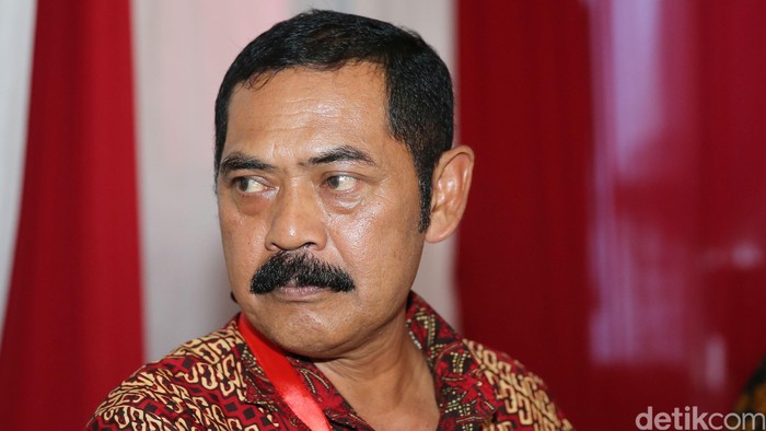 Fransiskus Xaverius Hadi Rudyatmo saat menghadiri haul Taufiq Kiemas ke-3 di Jakarta, Rabu (8/6/2016).