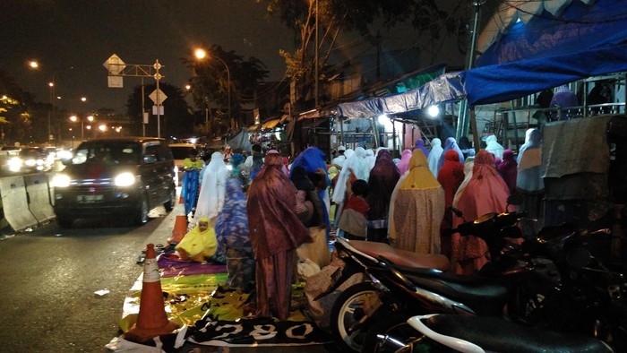 Saat Jalan di Pasar Gembrong Jadi Tempat Tarawih