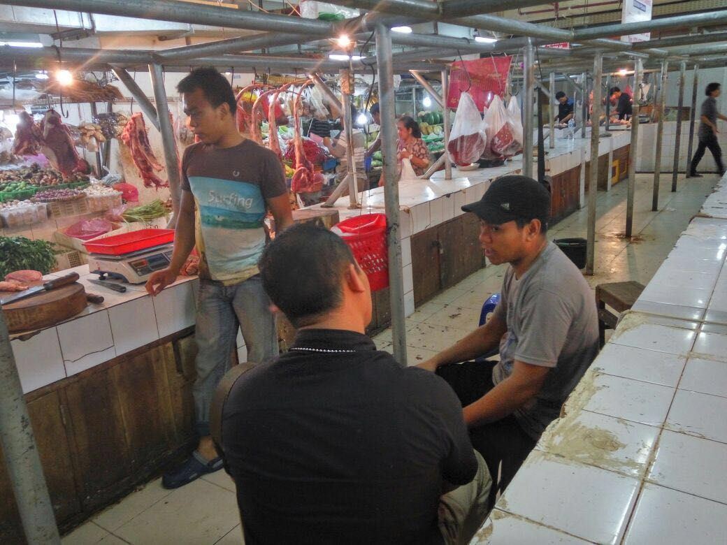 Satgas dari Bareskrim Sambangi Feedloter Sapi Tangerang
