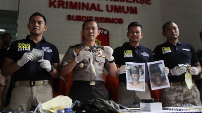Polda Rilis Barang Bukti Kejahatan