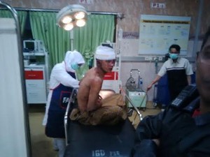 Dua Pencuri Motor Babak Belur Usai Kepergok Gasak Motor