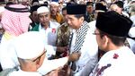 Jokowi Salat Tarawih di Kota Mataram