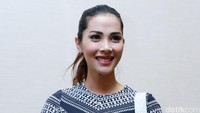 Nadia tetap beraktivitas meski kandungannya telah menginjak usia sembilan bulan. Pool/Palevi S/detikFoto.