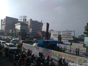 Ini Rekayasa Jalan Antisipasi Kemacetan Proyek Flyover Antapani Bandung