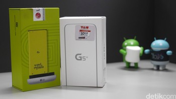 Tak salah kalau LG berharap banyak dengan ponsel keren ini. Namun sayang, penjualan awal G5 terindikasi seret. Bahkan memaksa LG memberhentikan eksekutifnya yang dianggap bertanggungjawab serta melakukan restrukturisasi manajemen untuk mencari solusi. Foto: detikINET - Anggoro Suryo Jati