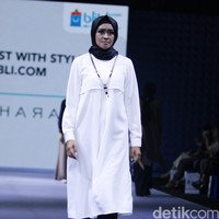 Jenahara for Blibli.com Muslim Fashion Festival 2016 at Plaza Selatan. Istora Senayan. Jakarta. [Foto: Mohammad Abduh/Wolipop]