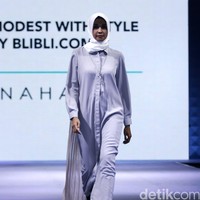 Jenahara for Blibli.com Muslim Fashion Festival 2016 at Plaza Selatan. Istora Senayan. Jakarta. [Foto: Mohammad Abduh/Wolipop]