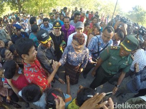 Tempuh Perjalanan 26 Jam, Menteri Susi Tiba di Lembata
