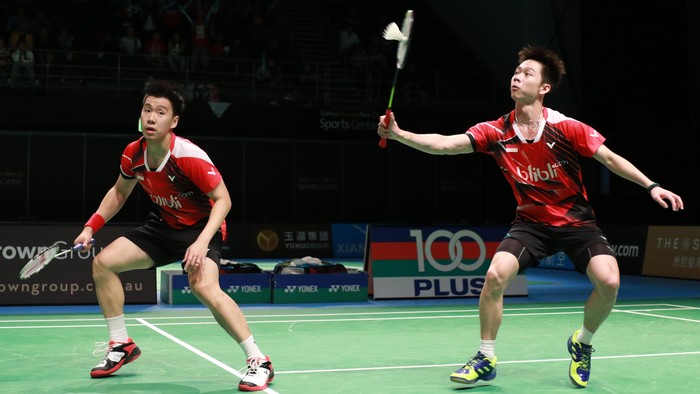 Berry/Hendra dan Kevin/Marcus Kandas
