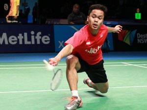 Anthony Singkirkan Chen Long, Indonesia Punya Enam Wakil di Semifinal