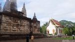 Jelajah Tenangnya Kuil Tujuh Pagoda di Chiang Mai