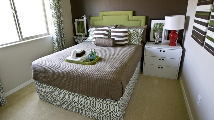 Foto kamar tidur kecil