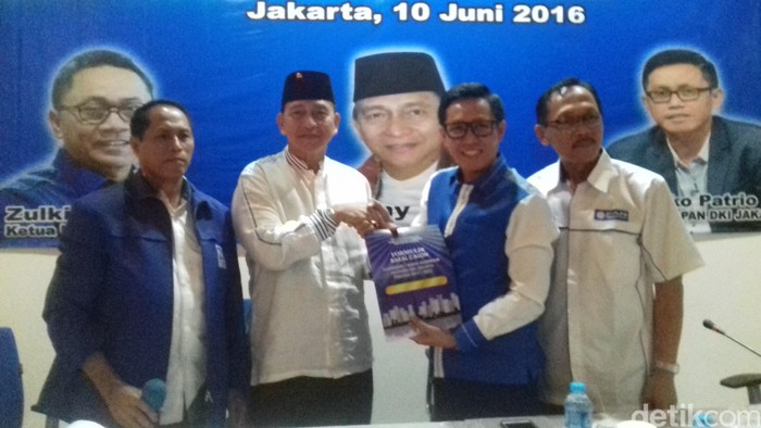 Meski Kenalkan Benny Jadi Cawagub DKI, PAN Tetap Buka Peluang Calon Lain