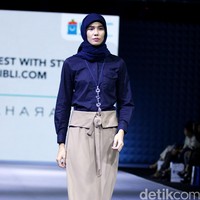 Jenahara for Blibli.com Muslim Fashion Festival 2016 at Plaza Selatan. Istora Senayan. Jakarta. [Foto: Mohammad Abduh/Wolipop]