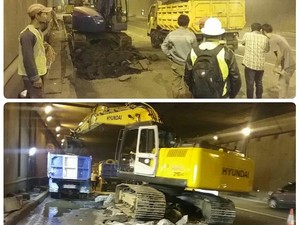 Perbaikan Terowongan Pasar Rebo Masih Dilakukan, Macet di Tol JORR Arah Pondok Indah