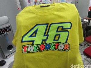 Apparel Valentino Rossi dari Yamaha Indonesia Lebih Terjangkau
