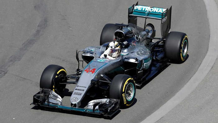 Hamilton Kembali Ukir Waktu Tercepat