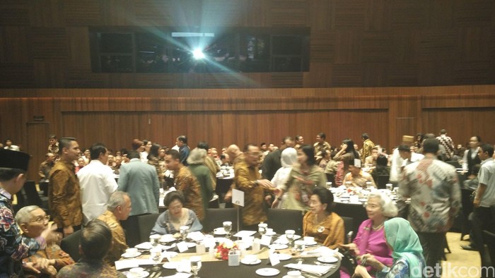 JK Hingga Megawati Hadiri Bedah Buku Anggota Wantimpres Sidarto Danusubroto