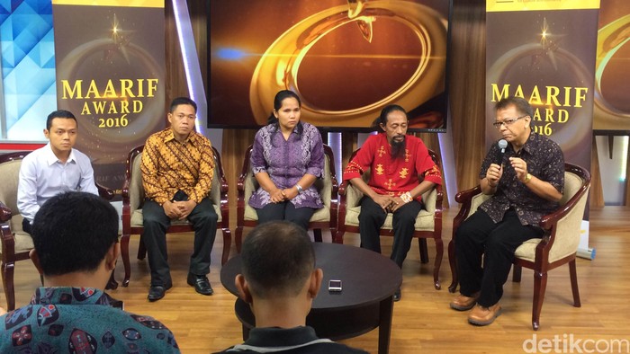Maarif Award 2016 Dianugerahkan Kepada 3 Aktivis Perdamaian