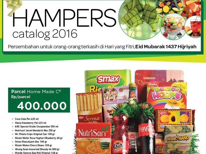 Promo Aneka Produk Parsel Lebaran di Transmart Carrefour