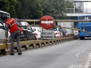 Jangan Terobos Jalur Bus TransJ, Ini Hukuman Jika Melanggar