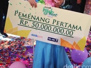 Denta Haritsa Apriliana dari Lombok Jadi Juara I Sunsilk Hijab Hunt 2016