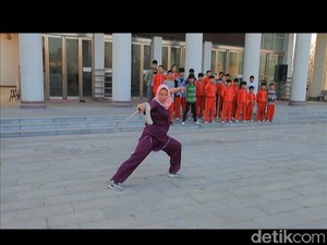 Ciaat! Ini Jurus Tantui, Kungfu Islami dari Tiongkok