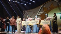 Untuk gelar juara pertama diberikan juri kepada Denta Haritsa asal Lombok, juara kedua adalah Nabilla yang berasal dari Lampung dan juara ketiga diberikan kepada Adinda Putri asal Bandung.