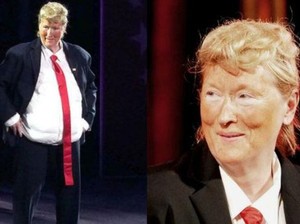 Aksi Meryl Streep Tirukan Donald Trump di Panggung Teater