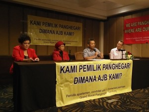 109 Pemilik Apartemen Grand Royal Panghegar Pertanyakan AJB dan Sertifikat