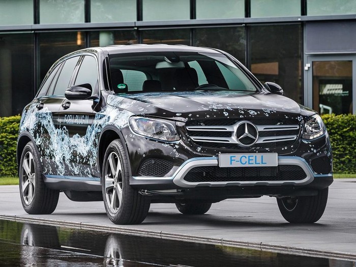 Ini Tampang SUV Hidrogen Mercedes-Benz